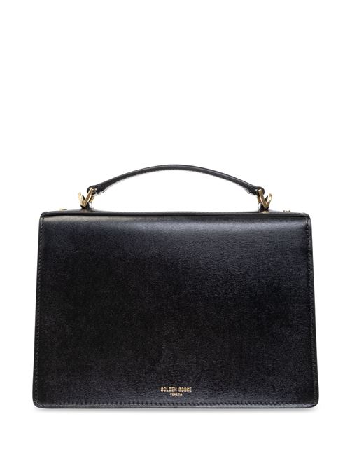 Black square body single flat bag Golden Goose | GWA00467A00056590100